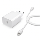Pack Mophie Essentials 20W USB-C PD + Câble USB-C vers Lightning – Blanc