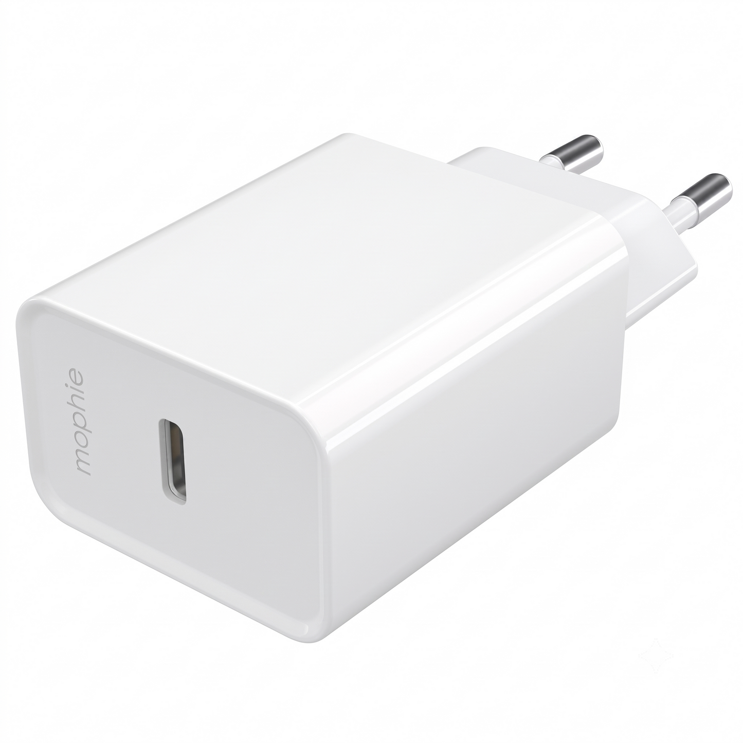 Mophie Essentials 30W USB-C PD Wall Adapter Blanc