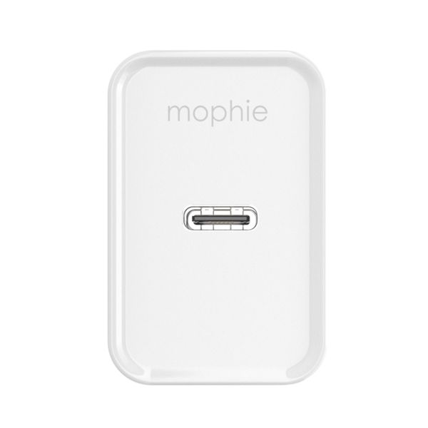 Mophie Essentials 30W USB-C PD Wall Adapter Blanc